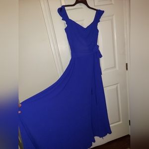Premier Amour Cobalt Blue Gown
